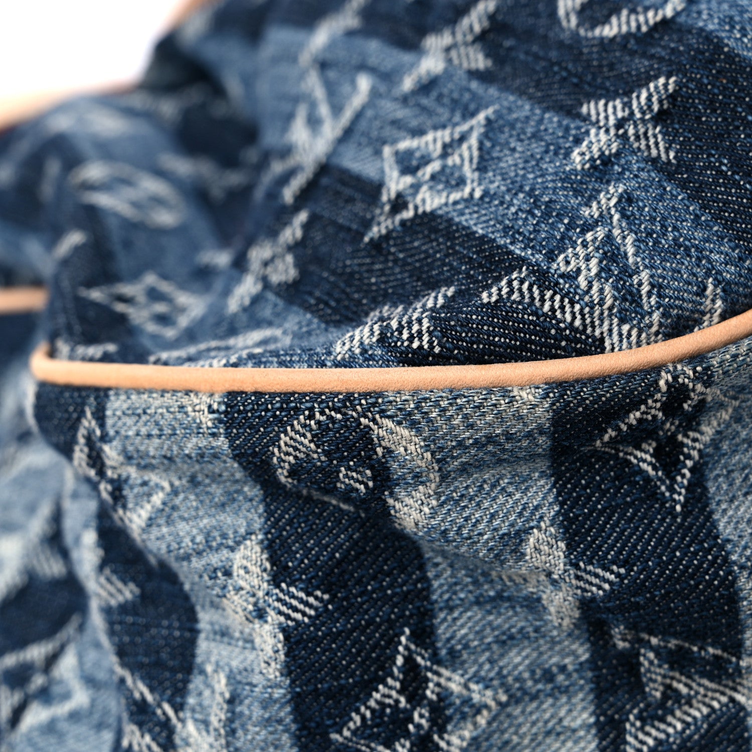 Louis Vuitton Denim Raye Cabas GM 9 of 19