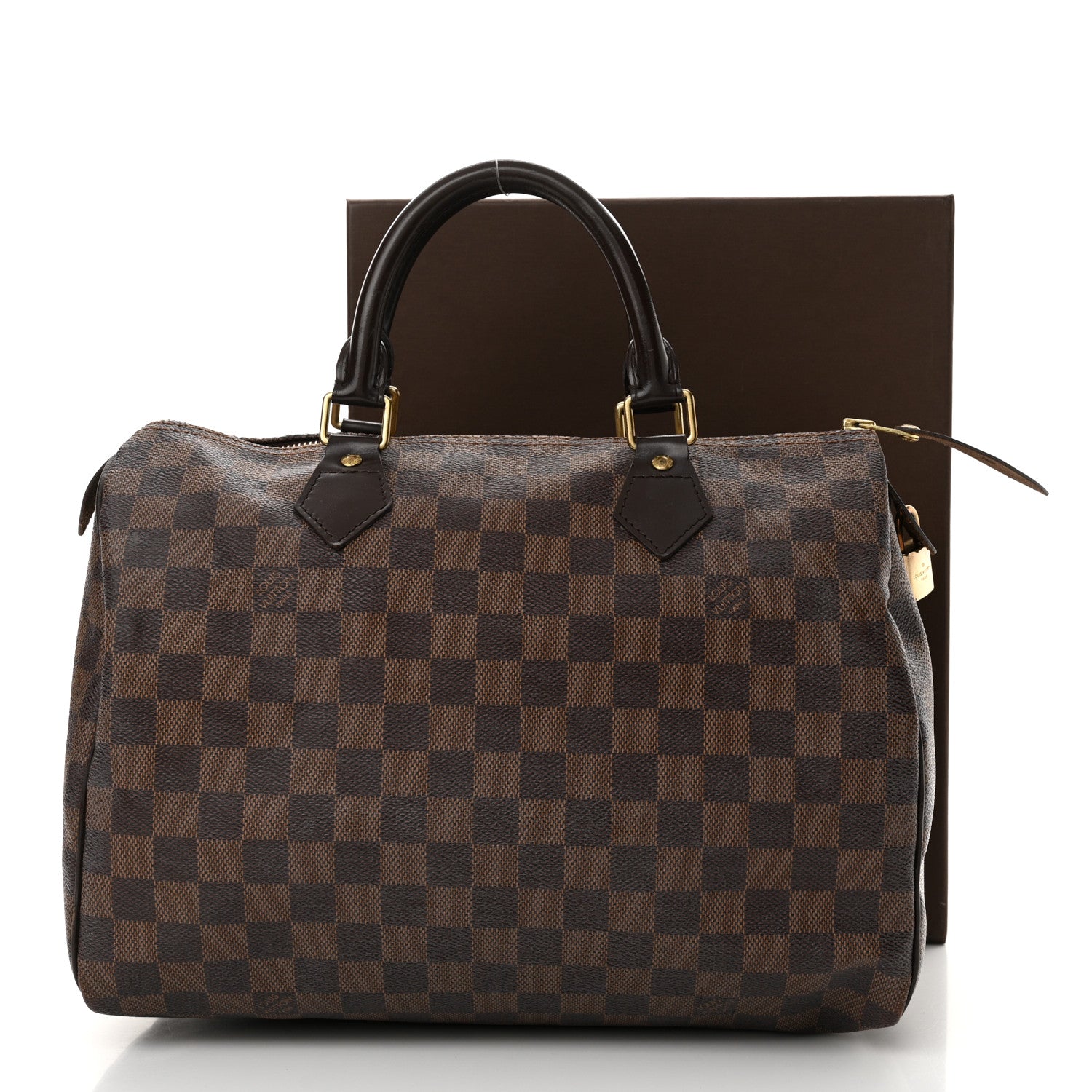 Louis Vuitton Damier Ebene Speedy 30 19 of 19