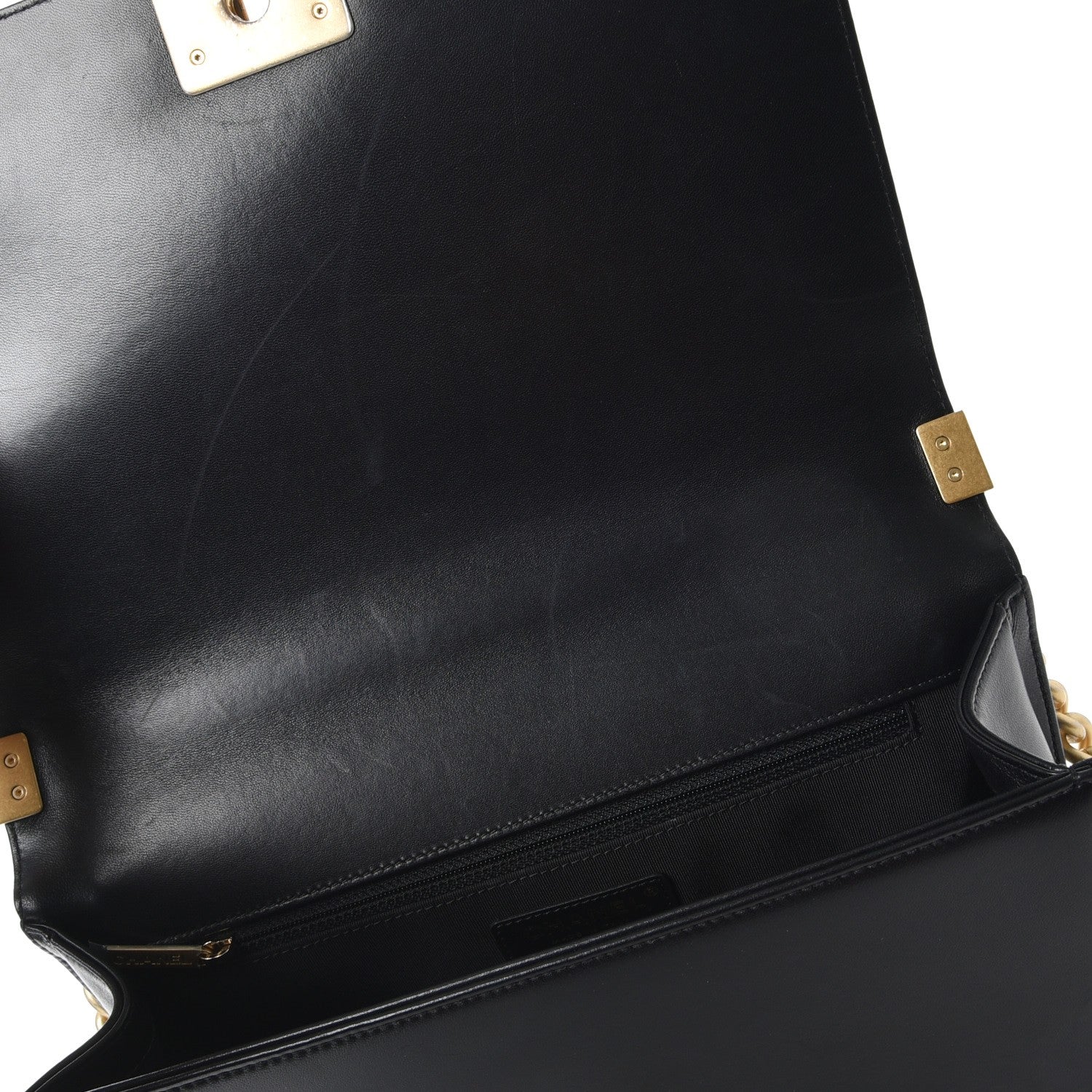 Chanel Lambskin Quilted New Medium Boy Flap Black 8 of 8