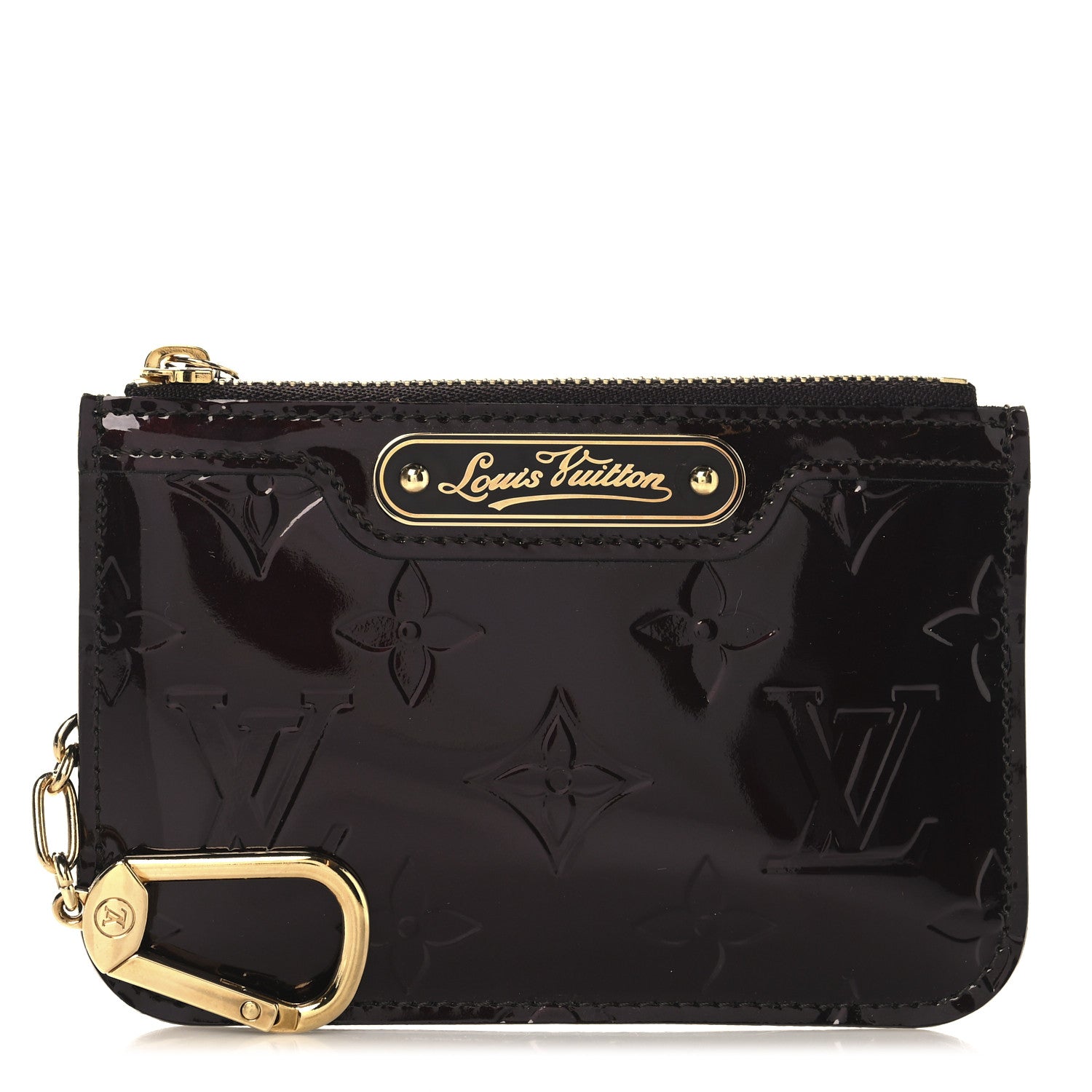 Louis Vuitton Vernis Key Pouch Amarante 1 of 6