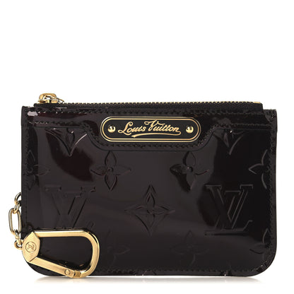 Louis Vuitton Vernis Key Pouch Amarante 1 of 6