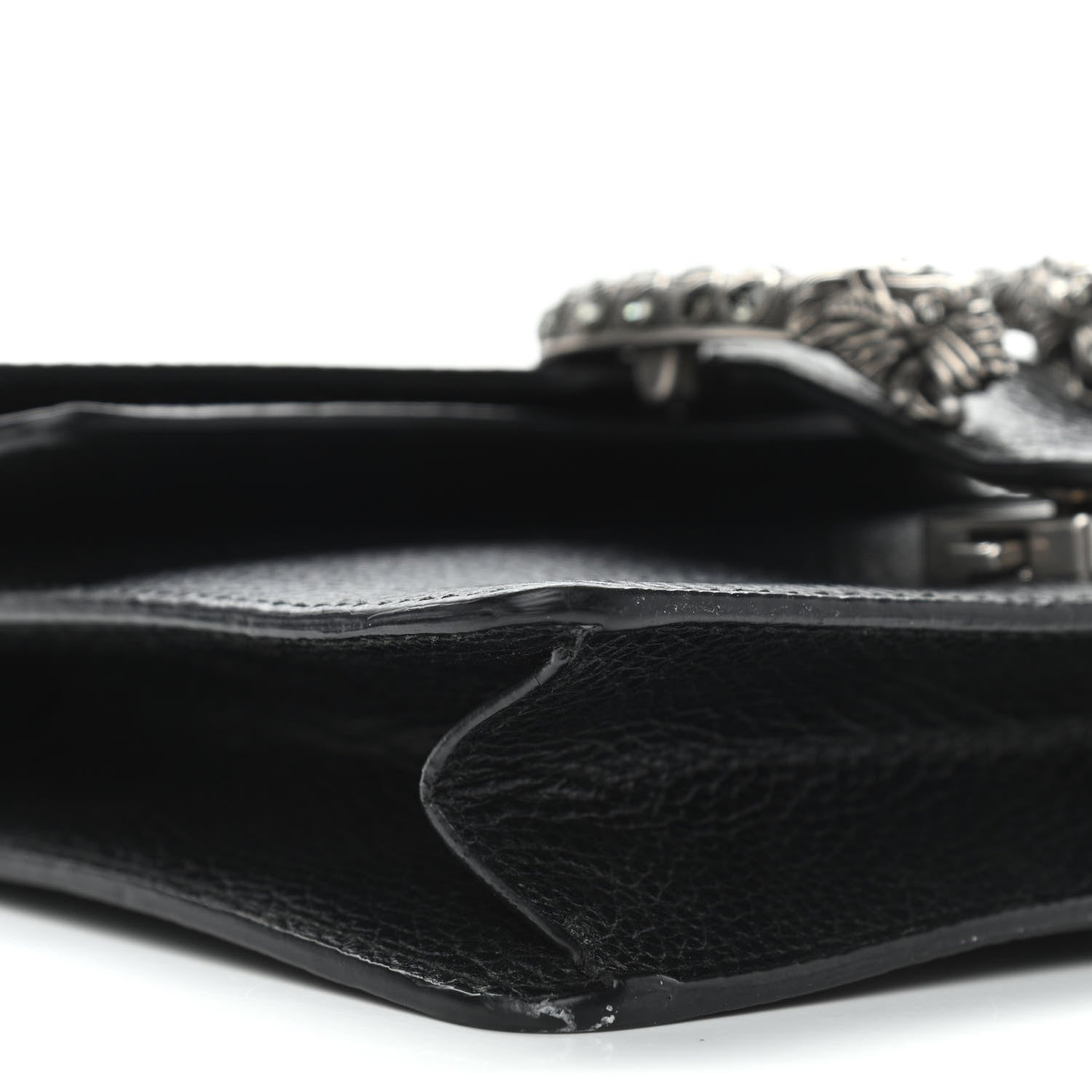 Gucci Calfskin Mini Dionysus Shoulder Bag Black 10 of 16