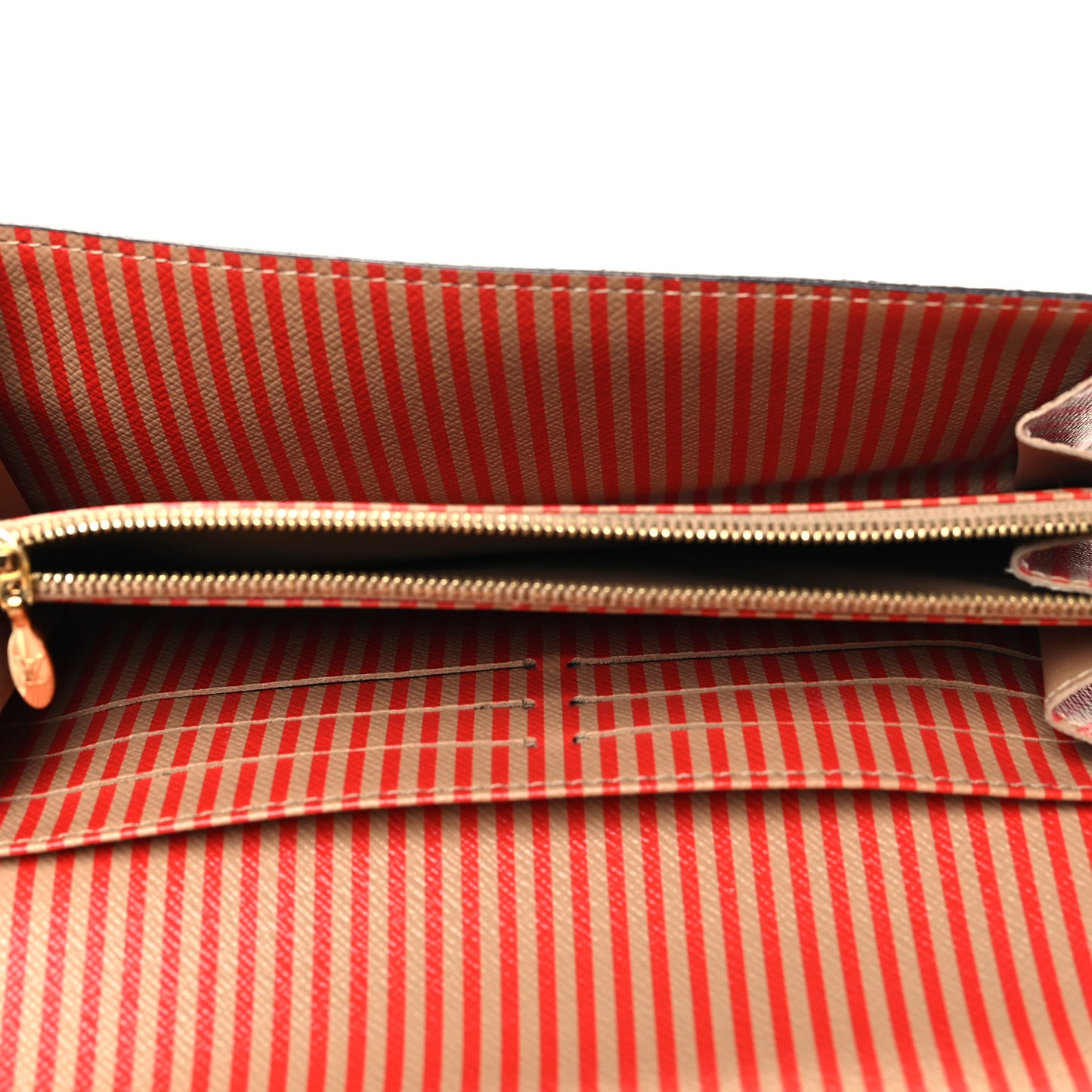 Monogram Trunks and Locks Sarah Wallet