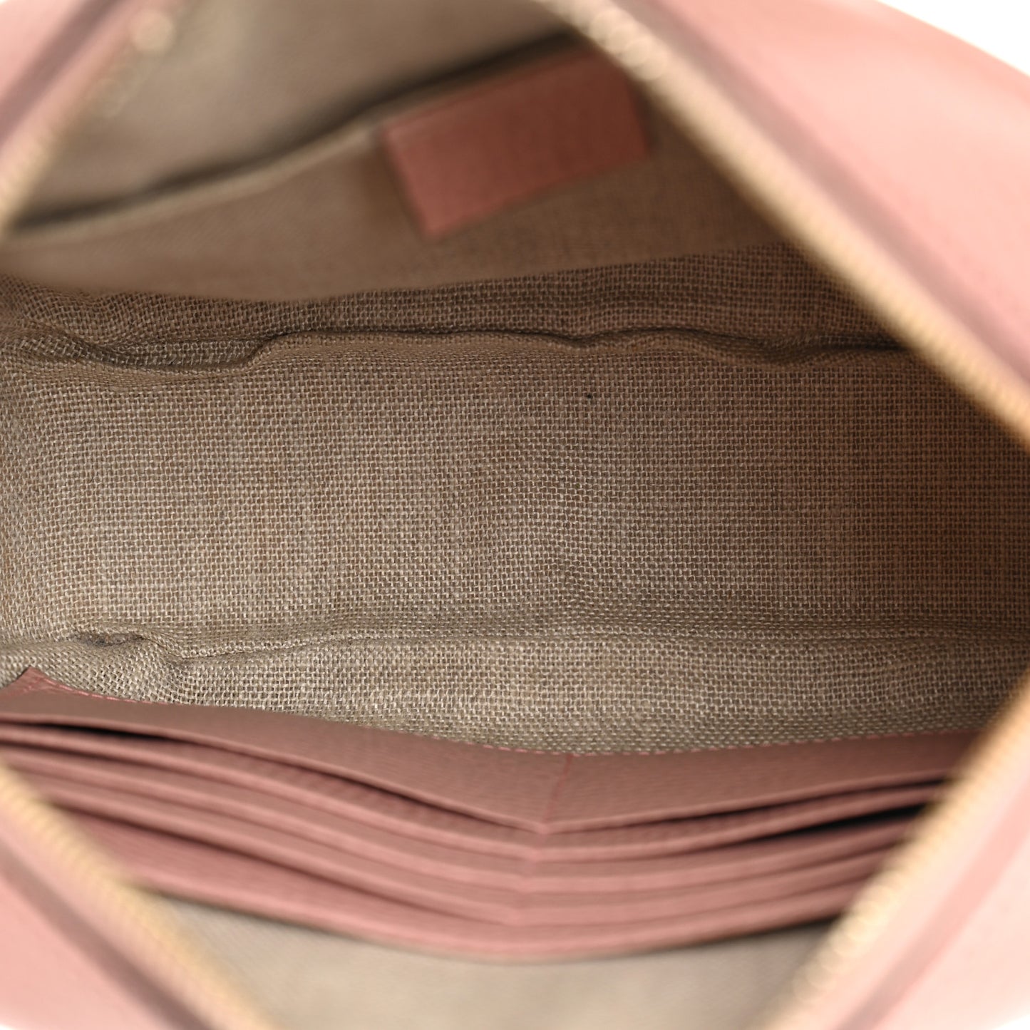 Monogram Mini Bree Messenger Bag Beige Soft Pink
