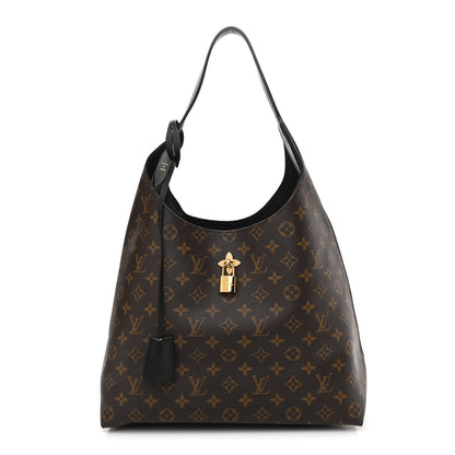 Louis Vuitton Monogram Flower Hobo Black 1 of 28