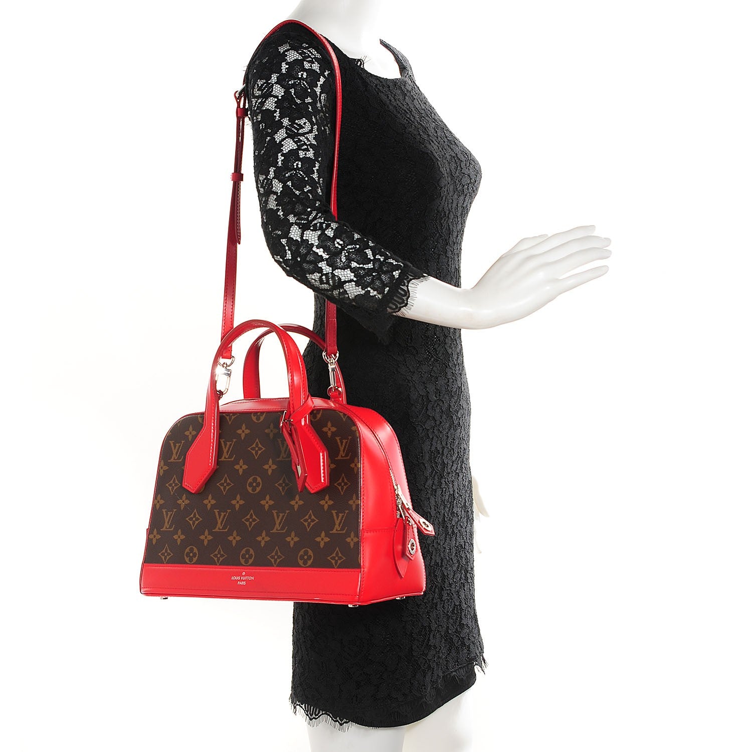 Louis Vuitton Monogram Dora PM Coquelicot 2 of 7