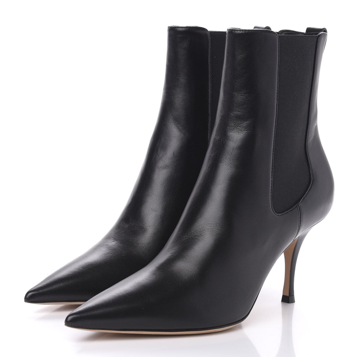 Lambskin District Ankle Boots 38.5 Black
