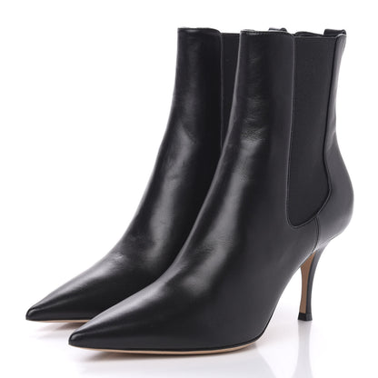 Christian Dior Lambskin District Ankle Boots 38.5 Black 3 of 10