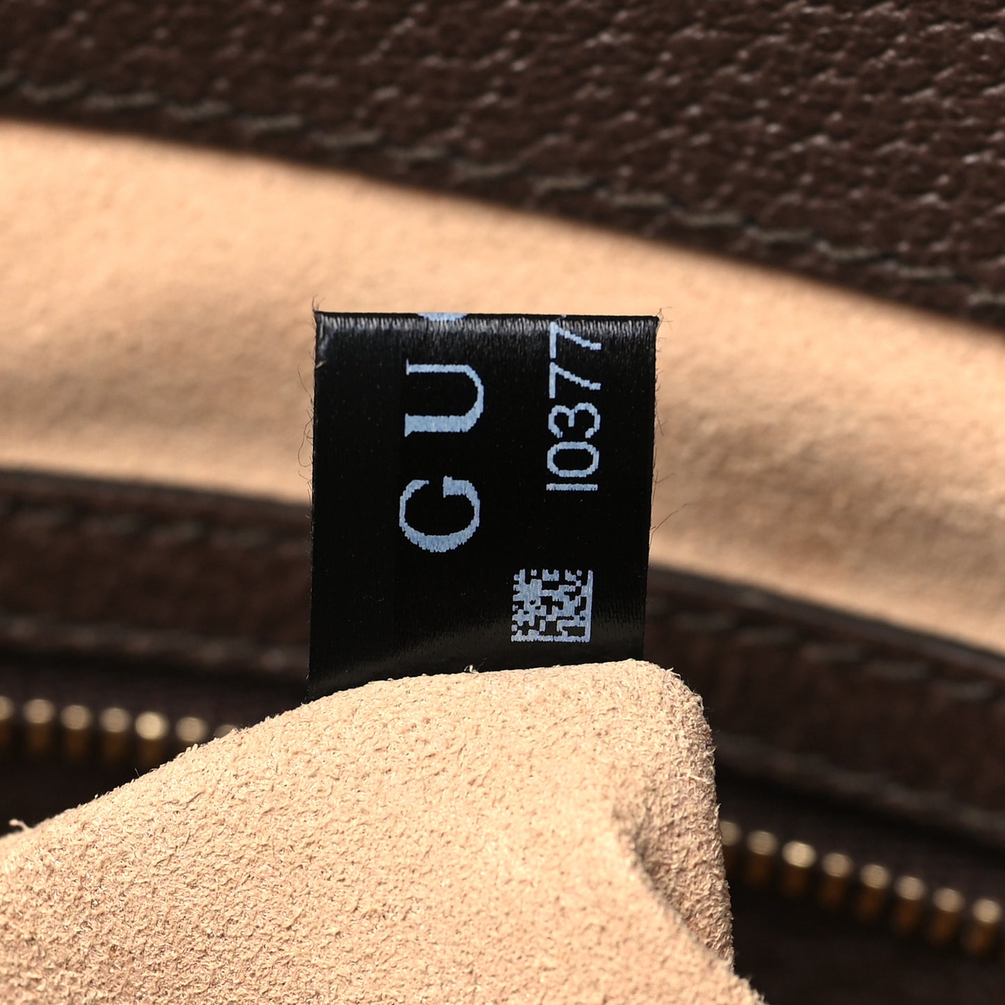 GG Supreme Monogram Medium Ophidia Shopping Tote Brown