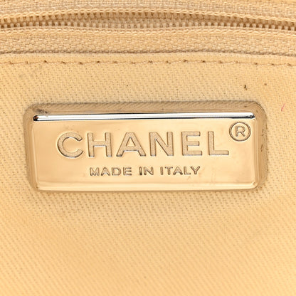 Chanel Denim Quilted Luxe Ligne Tote Blue 6 of 12