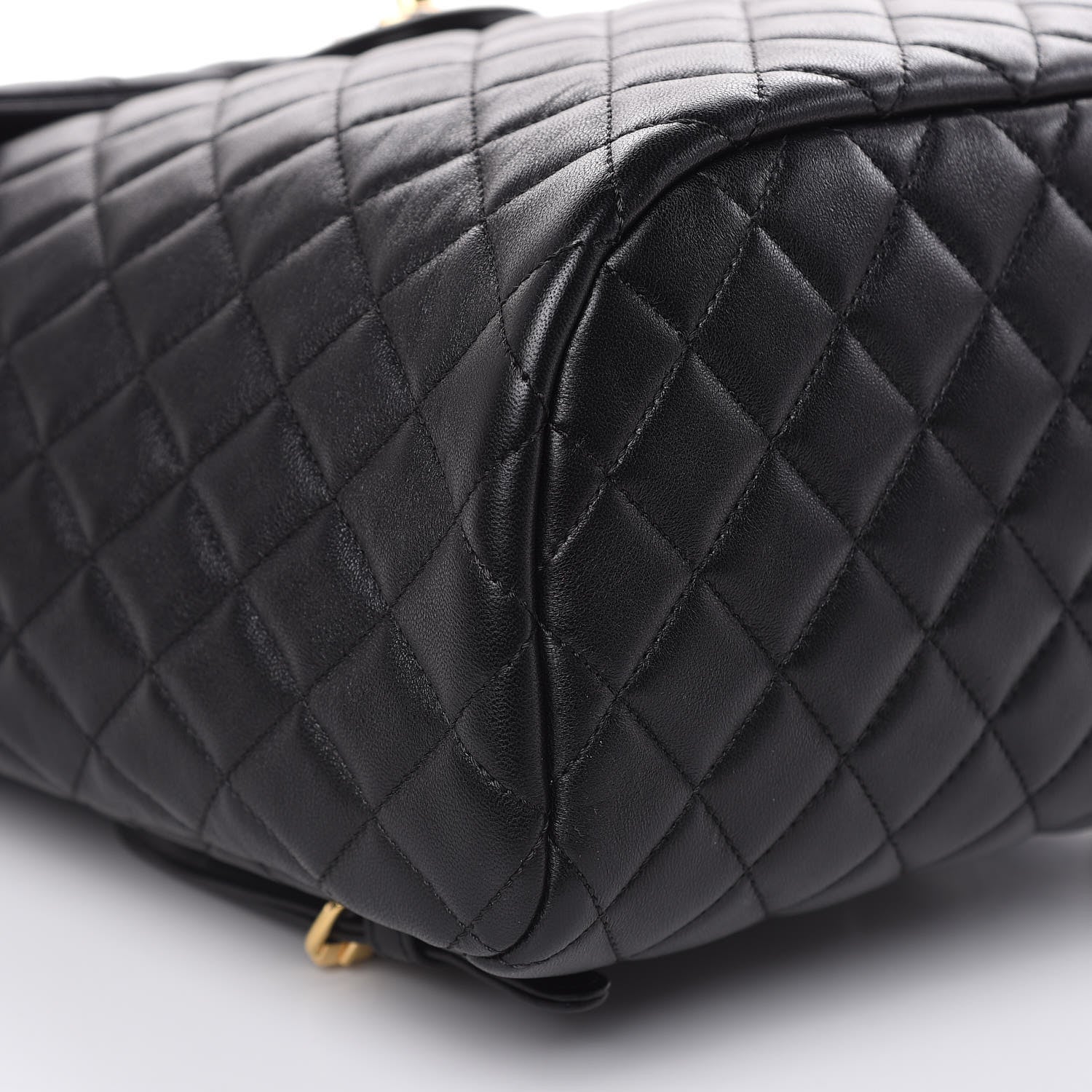 Chanel Lambskin Quilted Large Urban Spirit Backpack Black 9 of 10