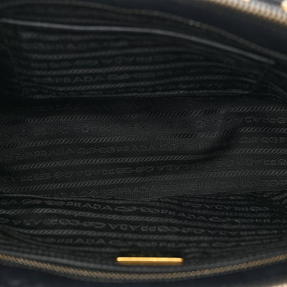 Prada Saffiano Medium Galleria Double Zip Tote Black 5 of 19