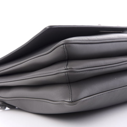 Prada City Calf Metal Closure Shoulder Bag Marmo 5 of 8