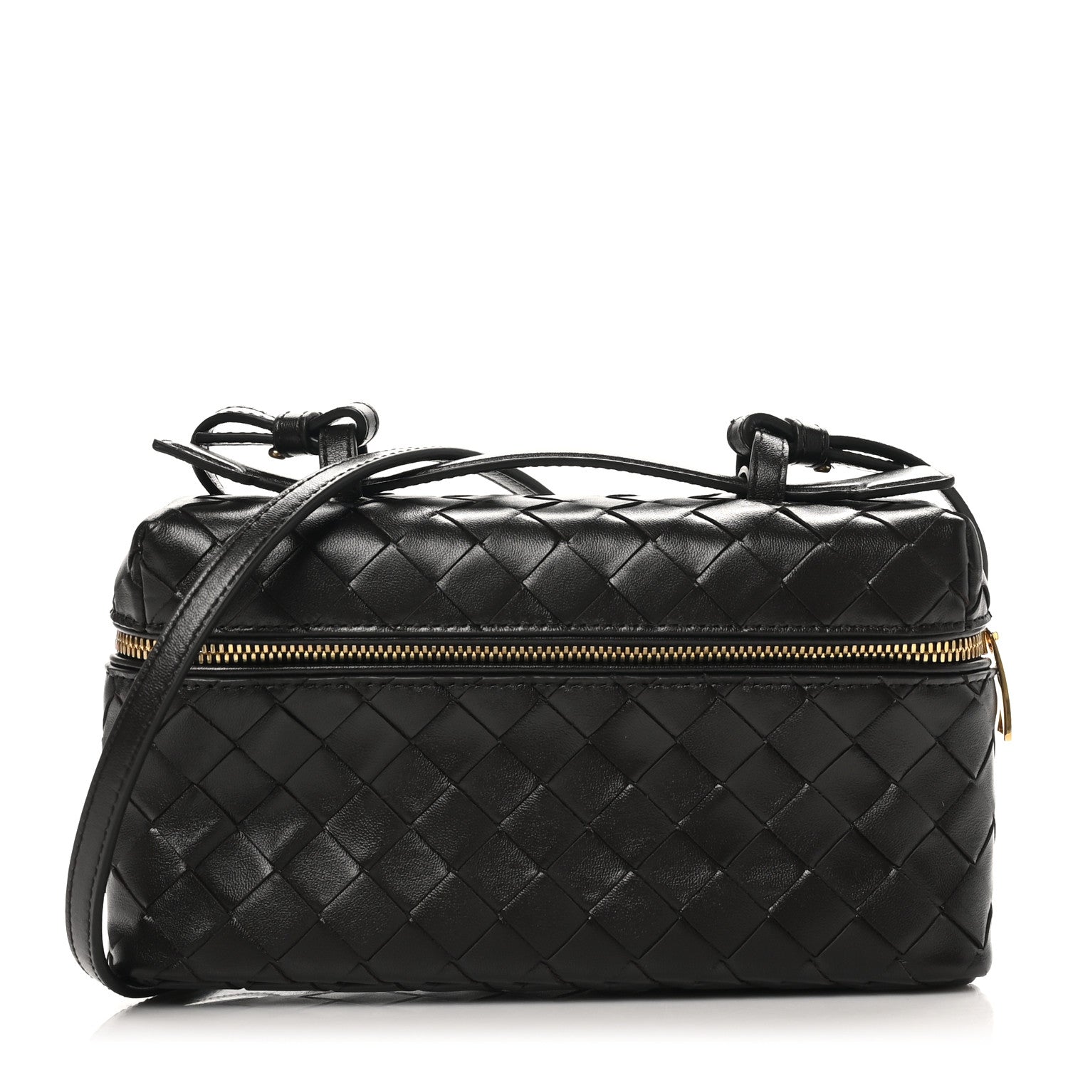 Bottega Veneta Nappa Intrecciato Bang Bang Vanity Case Fondant 1 of 9