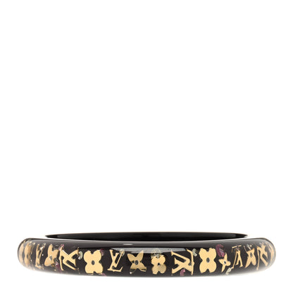 Louis Vuitton Resin Swarovski Medium Inclusion Bracelet PM Black 3 of 3