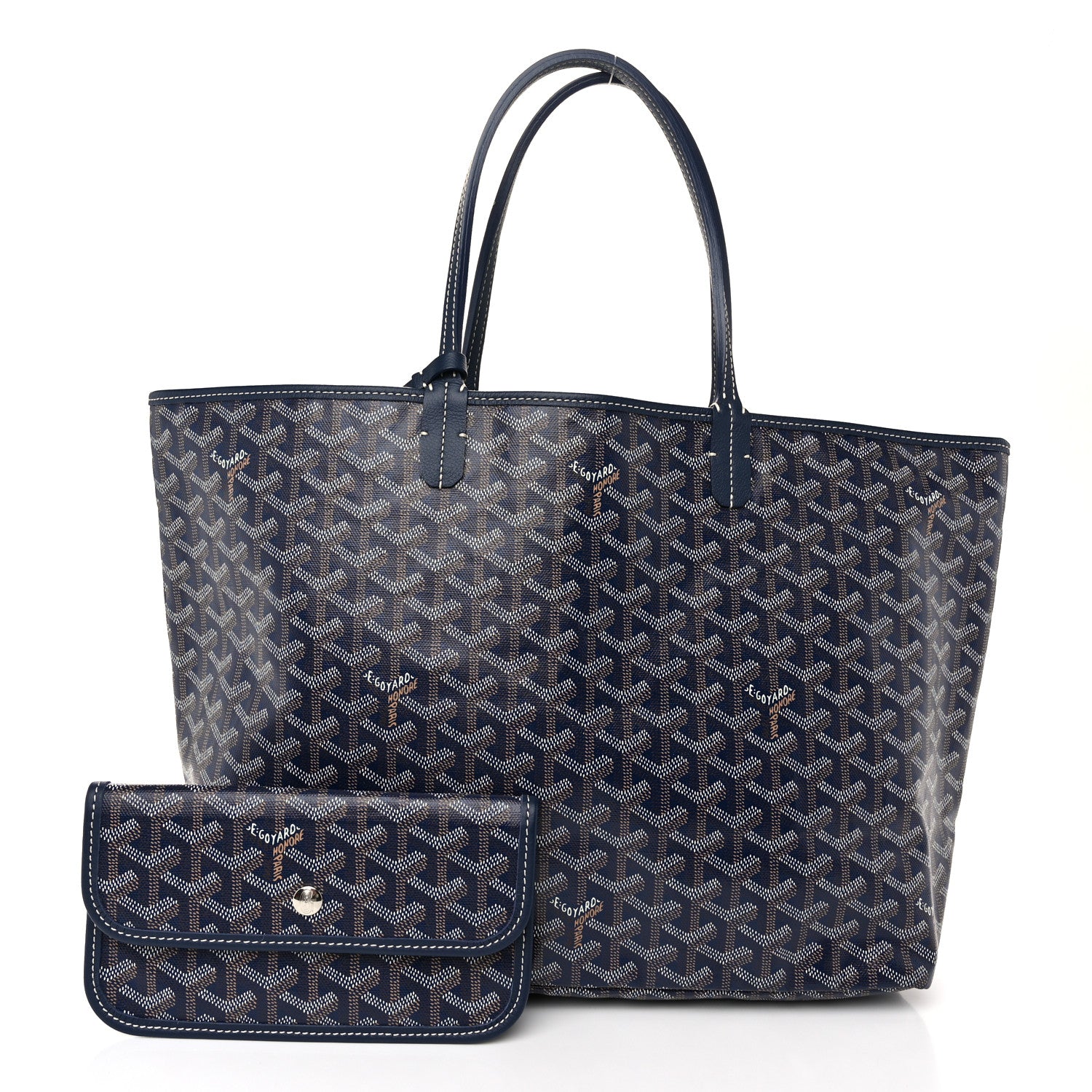 Goyard Goyardine Saint Louis PM Navy 3 of 11