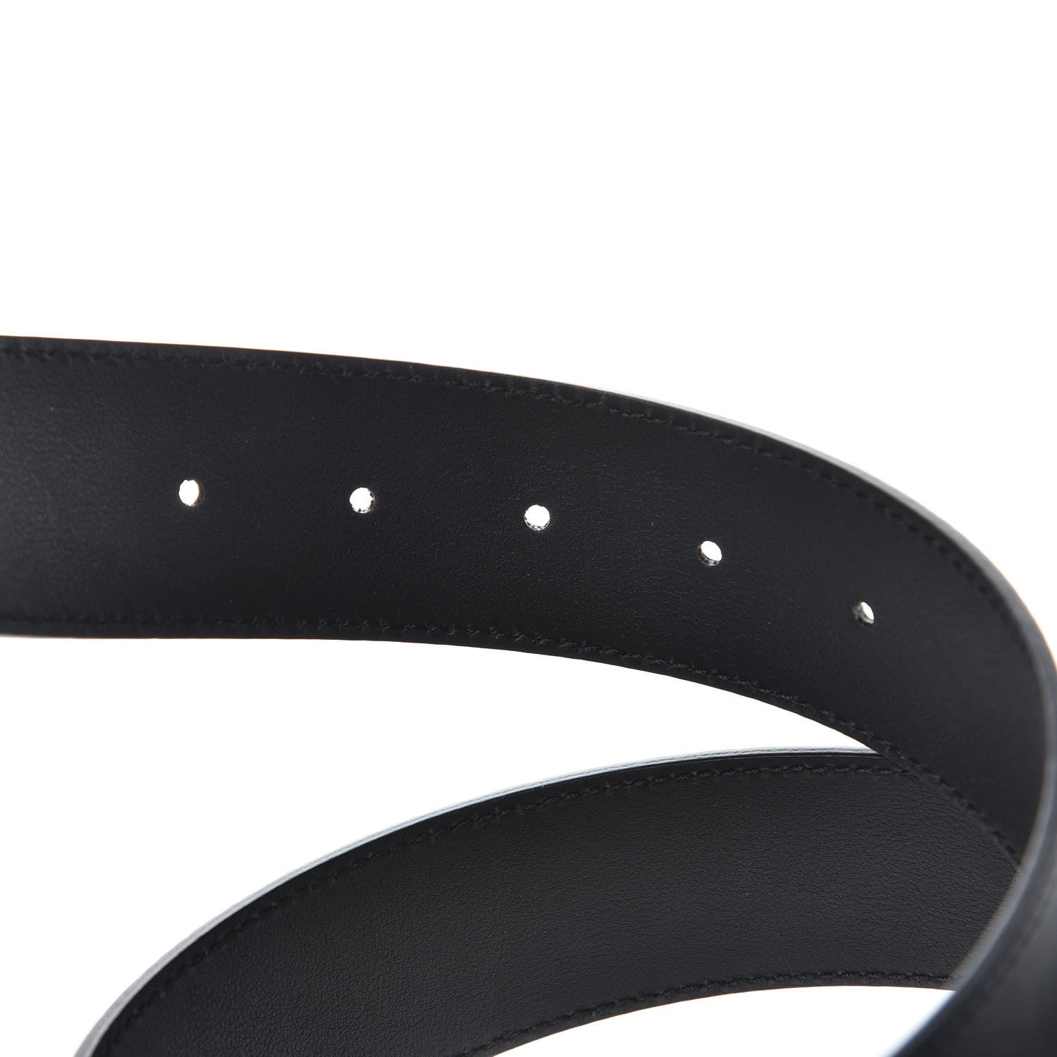 Gucci Calfskin Double G 40mm Belt 80 32 Black 4 of 6