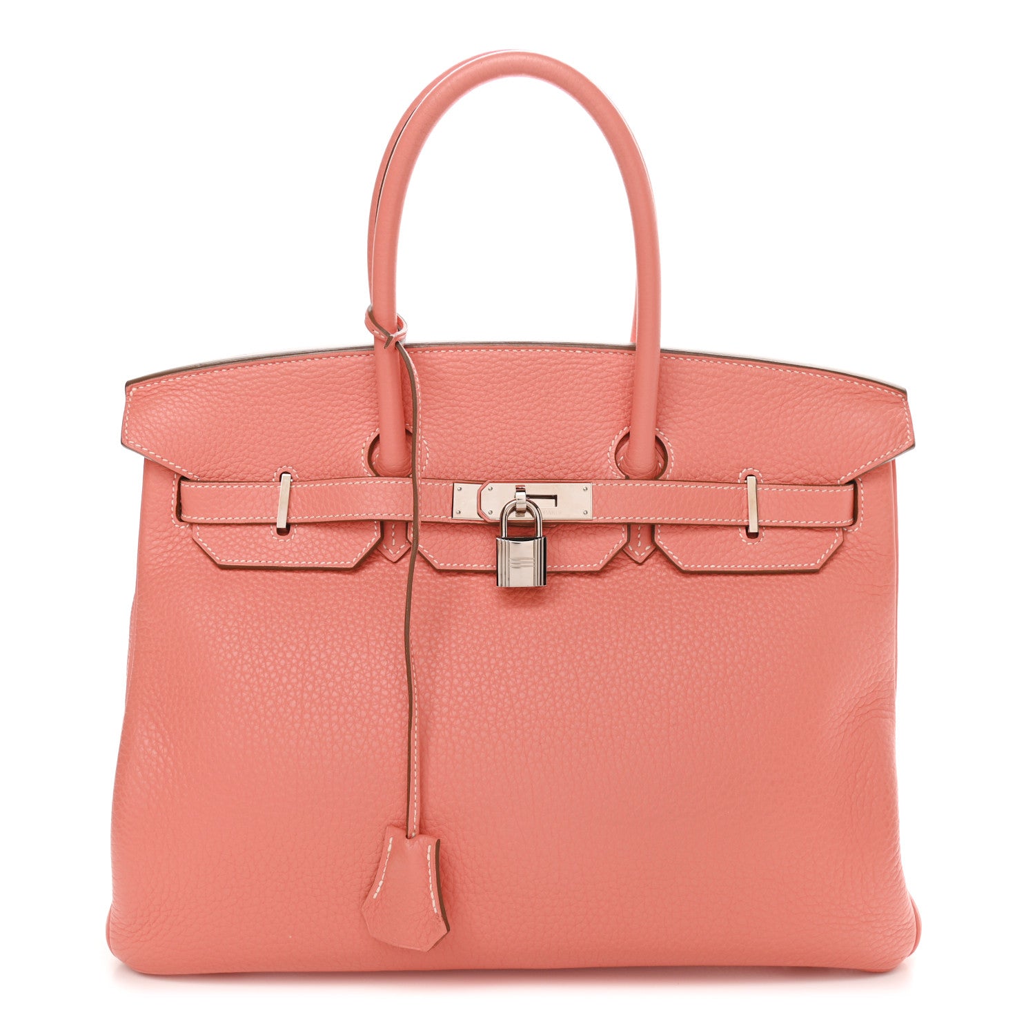 Hermes Taurillon Clemence Birkin 35 Crevette 1 of 9