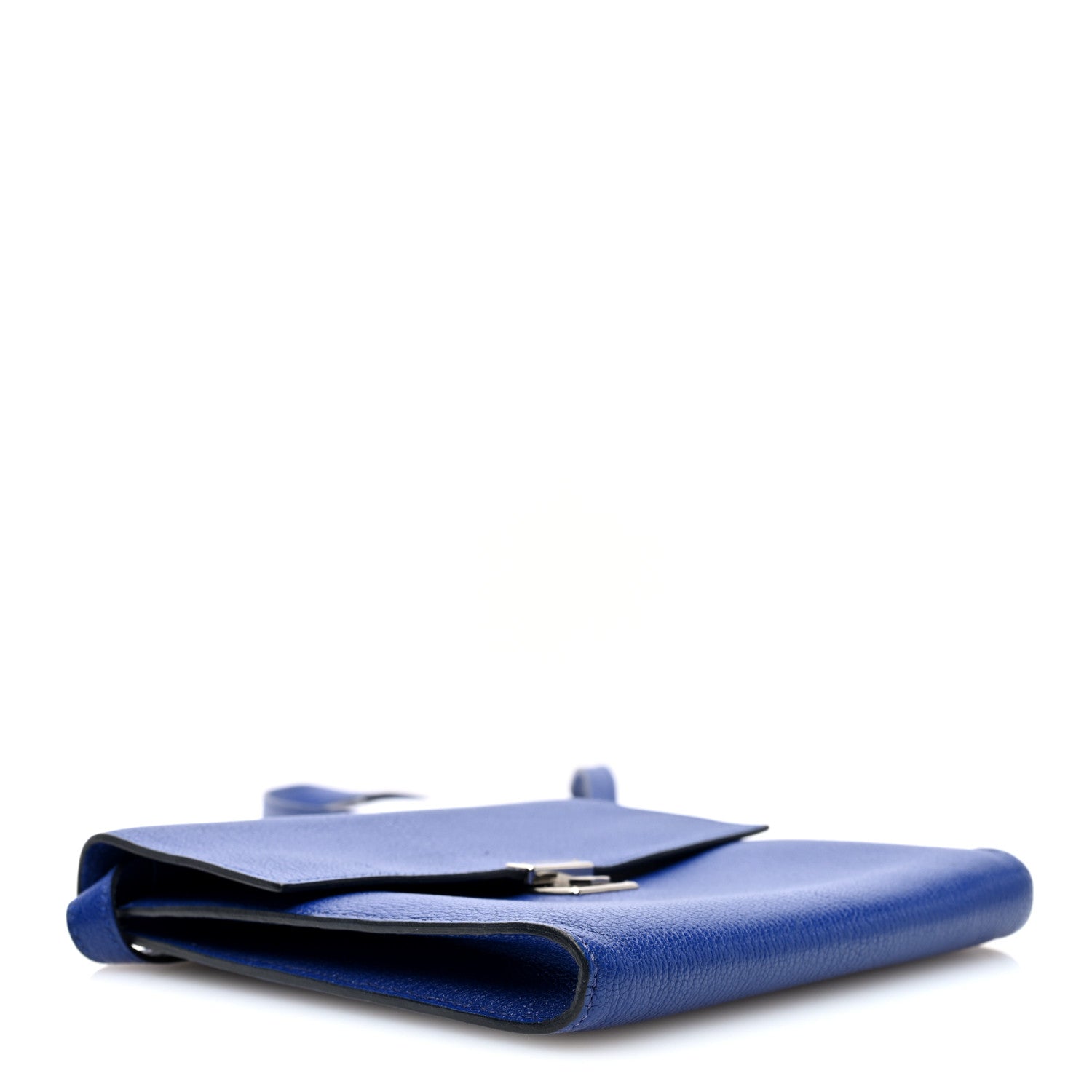 Hermes Chevre Mysore Clic 16 Wallet Bleu Electrique 4 of 10