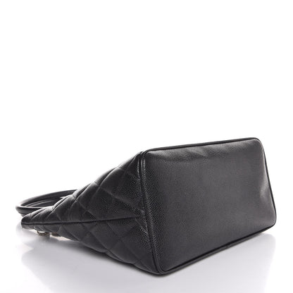 Chanel Caviar Quilted Medallion Tote Black 4 of 8