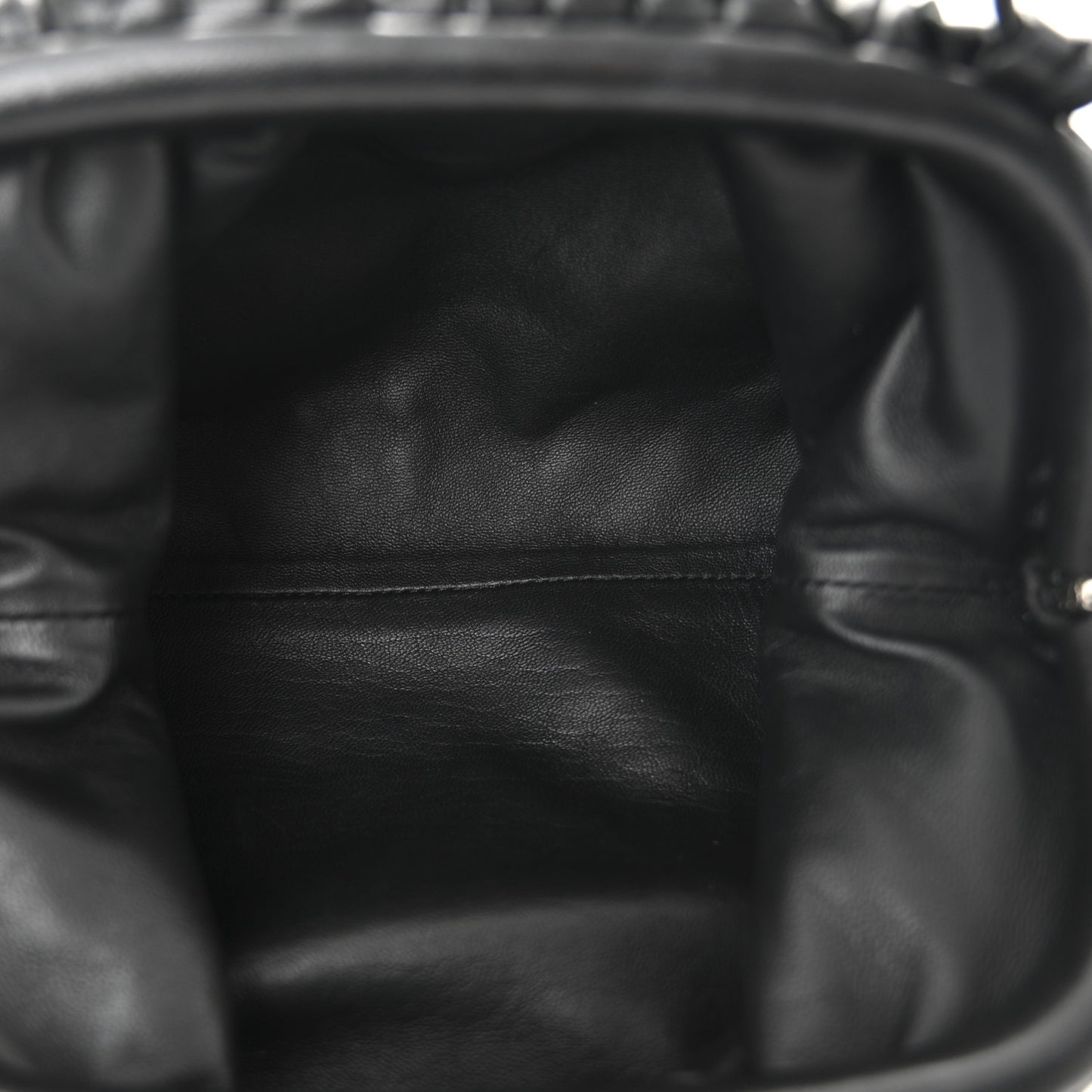 Nappa Intrecciato The Mini Pouch Black
