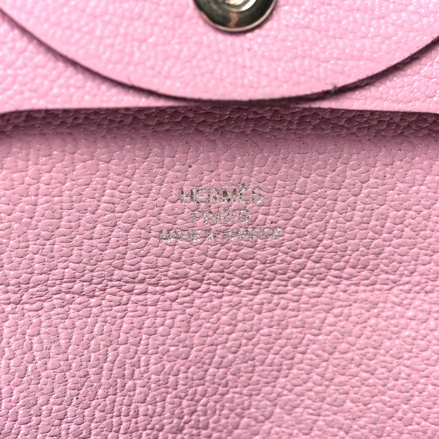 Chevre Mysore Bastia Coin Purse Mauve Sylvestre