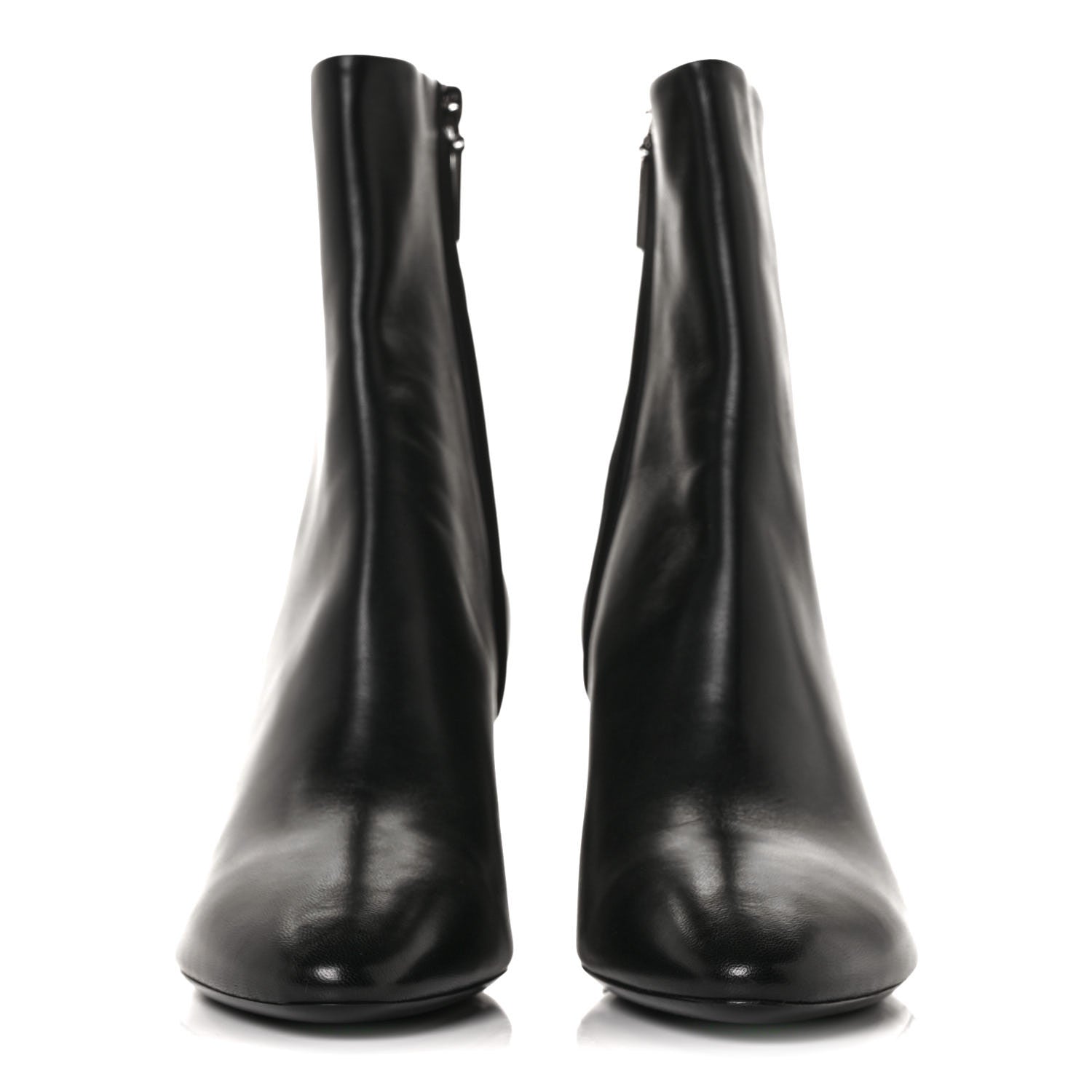 Saint Laurent Nappa Vendome Loulou Ankle Zip Boot 40.5 Black 2 of 7