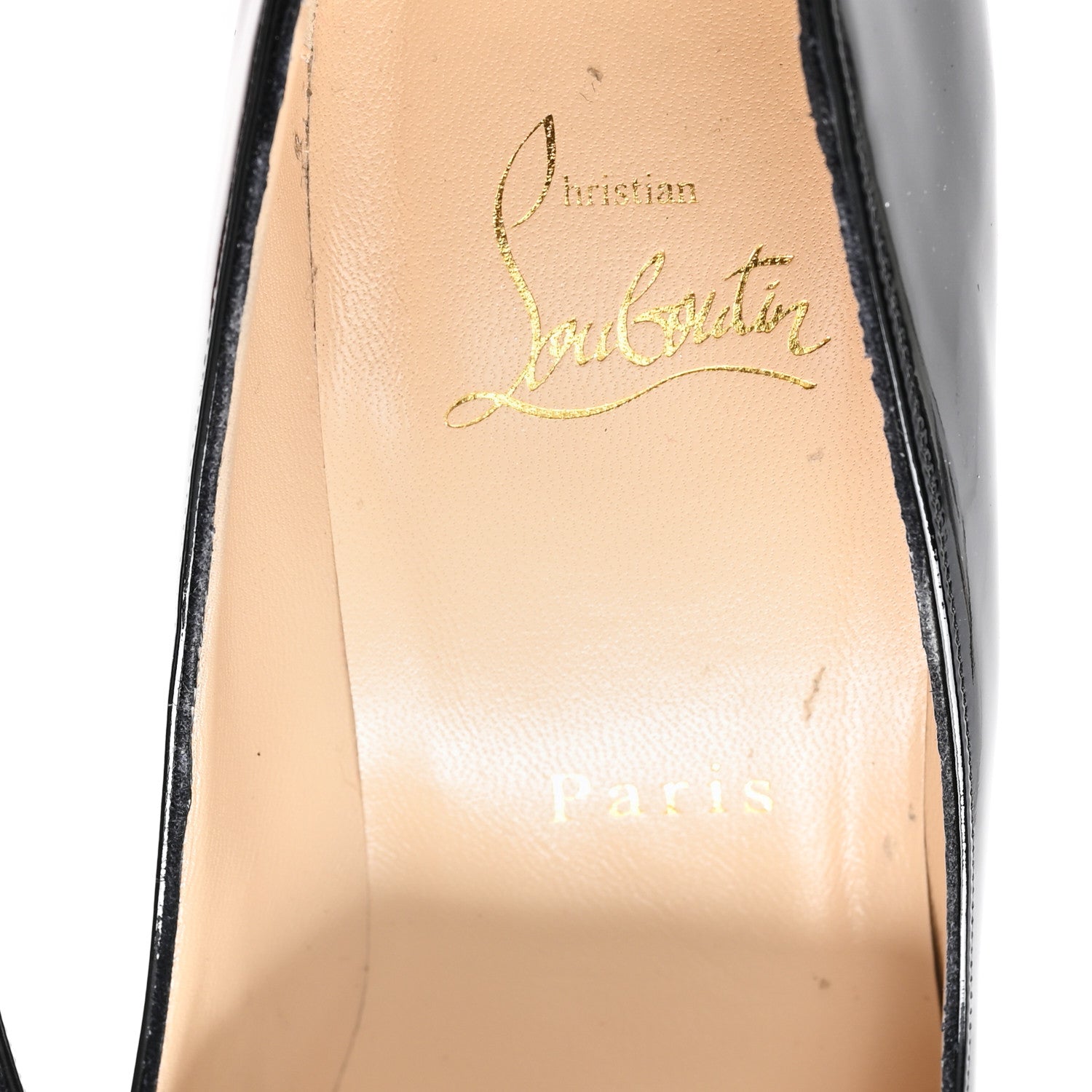 Christian Louboutin Patent Pigalle Follies 100 Pumps 37.5 Black 8 of 8