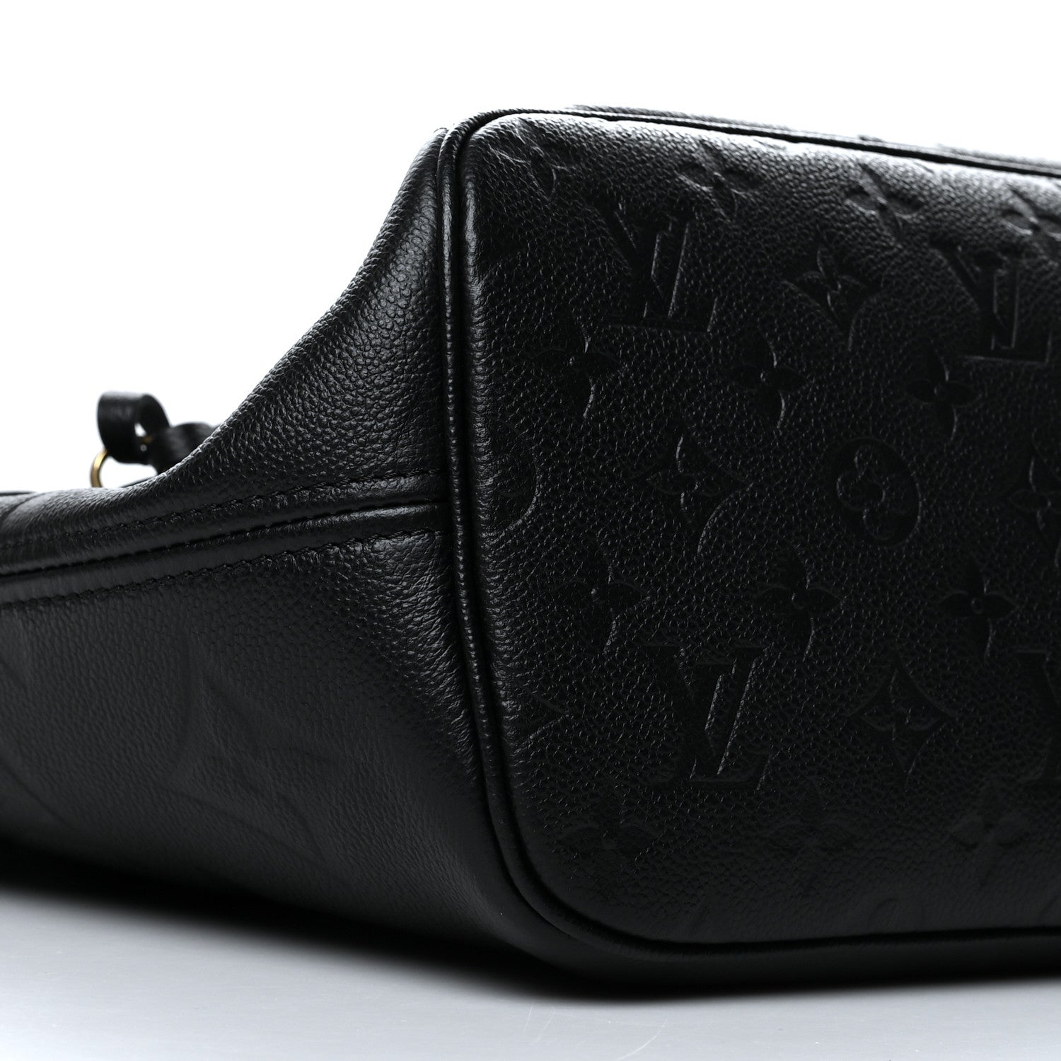 Louis Vuitton Empreinte Monogram Giant Neverfull MM Black 10 of 11