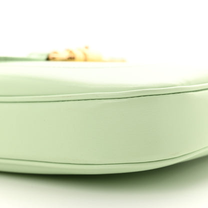Gucci Boarded Dyana Lux Calfskin Small Jackie 1961 Hobo Tropical Sage 10 of 12