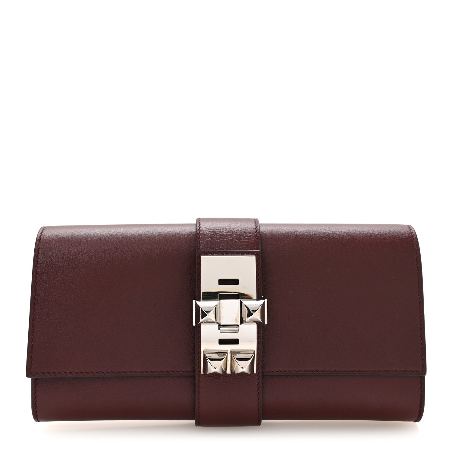 Hermes Swift Medor 23 Clutch Bordeaux 1 of 6