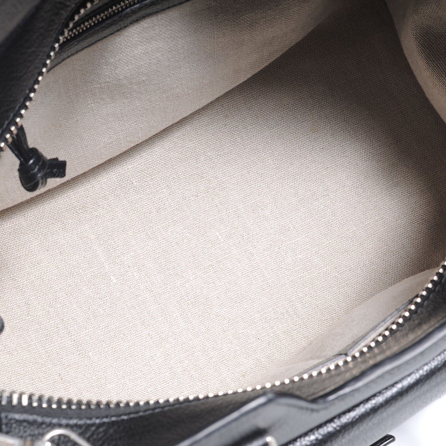 Leather PS13 Large Satchel Black