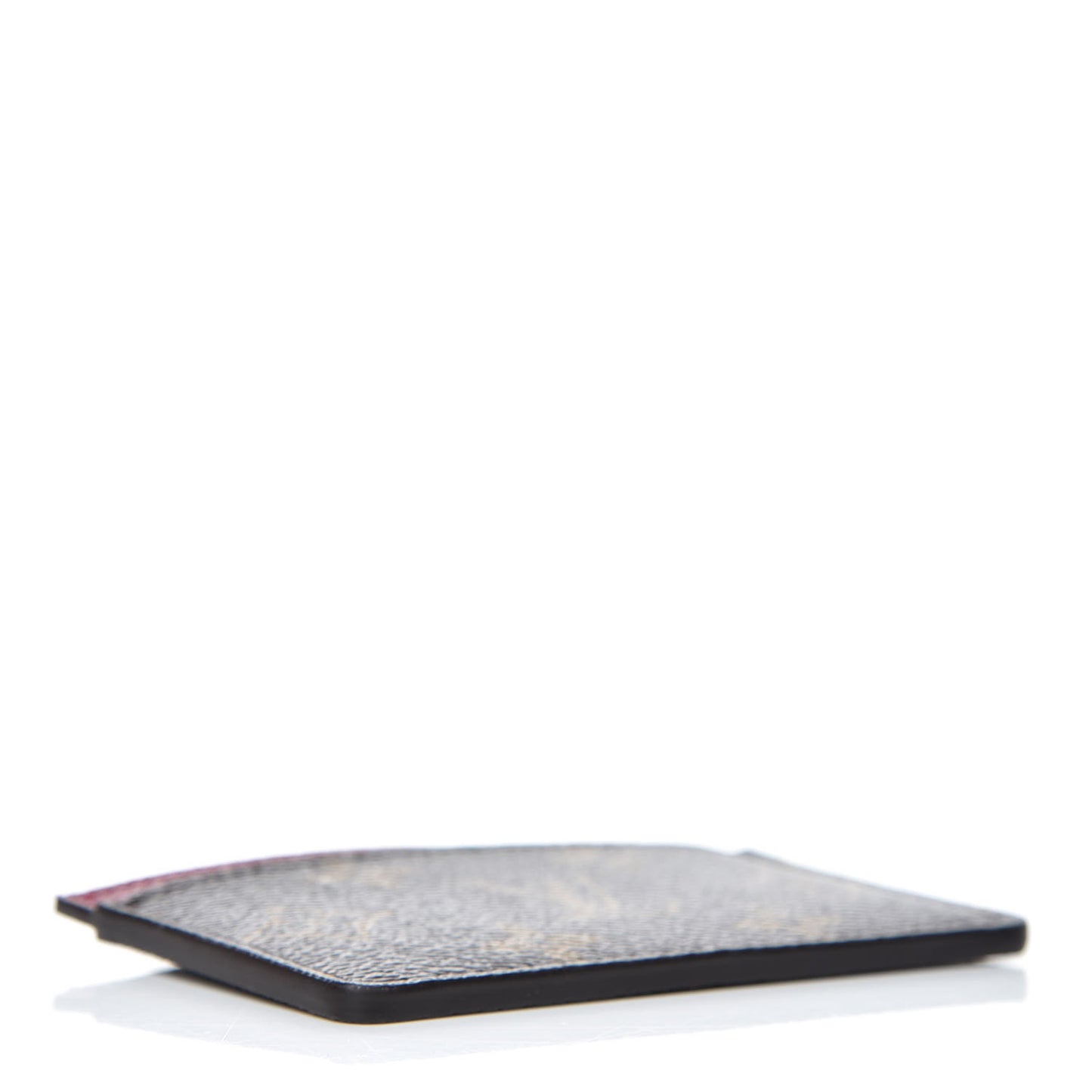 Monogram Card Holder Fuchsia