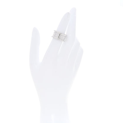 Bulgari 18K White Gold B.Zero1 Four-Band Ring 51 5.75 2 of 4