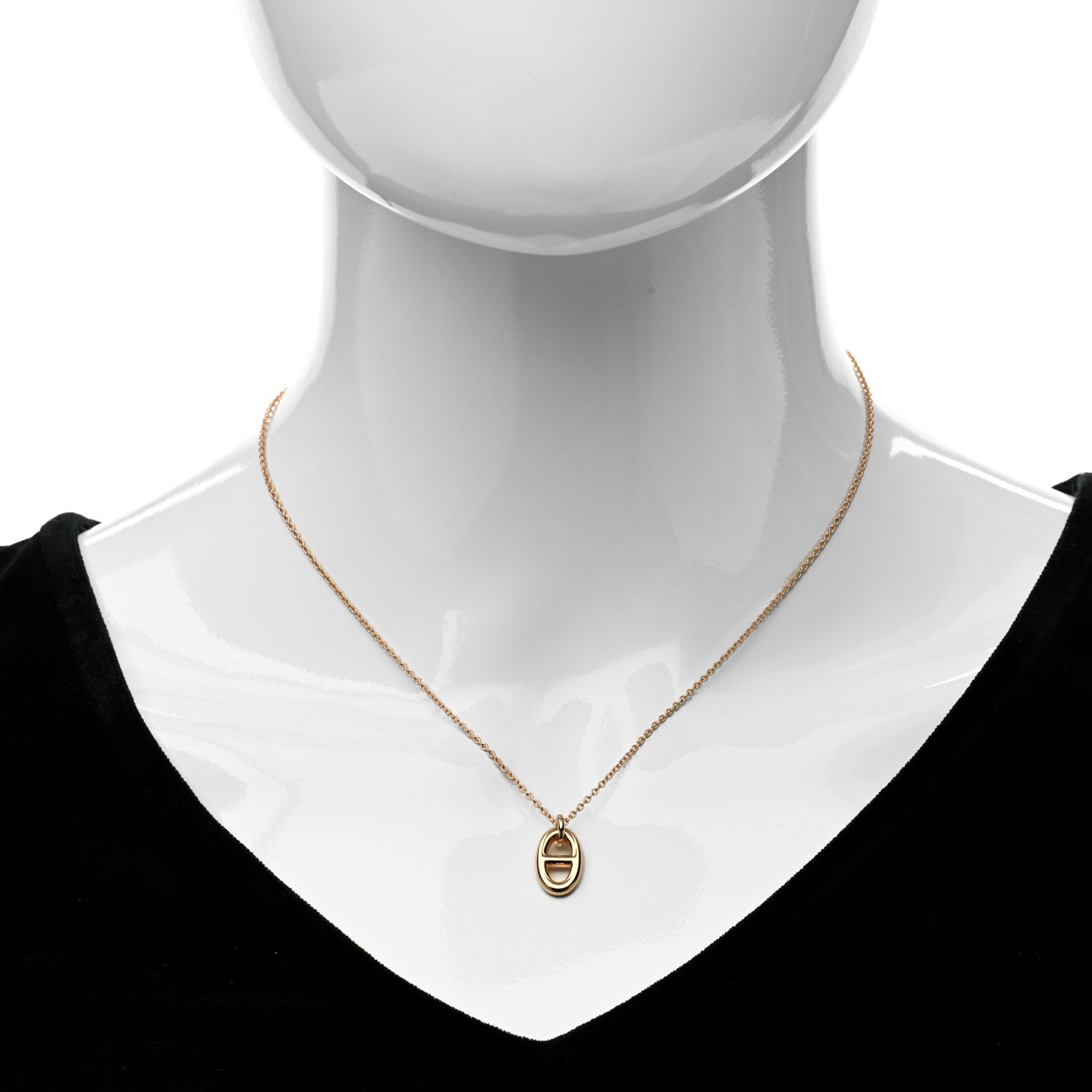 Hermes 18K Rose Gold PM Farandole Pendant Necklace 2 of 6