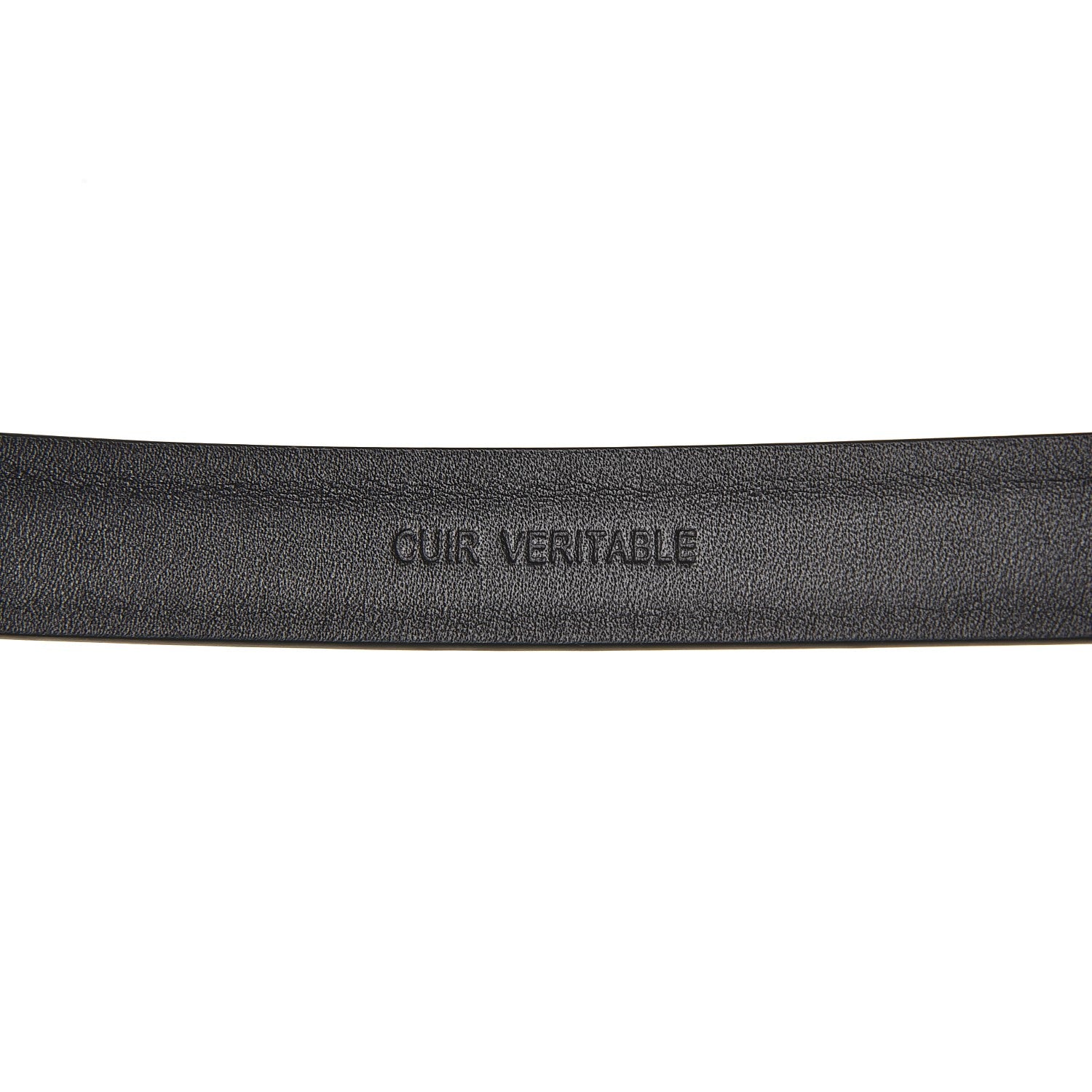 Chanel Glitter Calfskin CC Logo Skinny Belt 80 32 Black 5 of 8