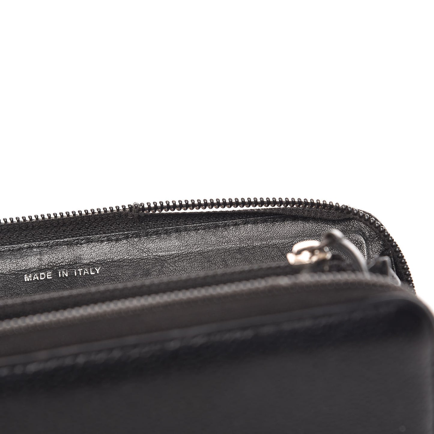 Caviar Timeless CC Zip Around Wallet Black