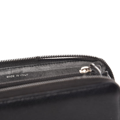 Chanel Caviar Timeless CC Zip Around Wallet Black 12 of 16