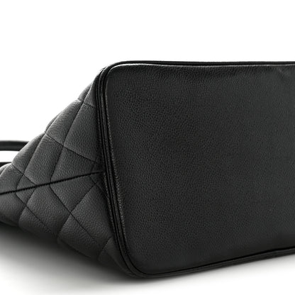 Chanel Caviar Quilted Medallion Tote Black 10 of 15
