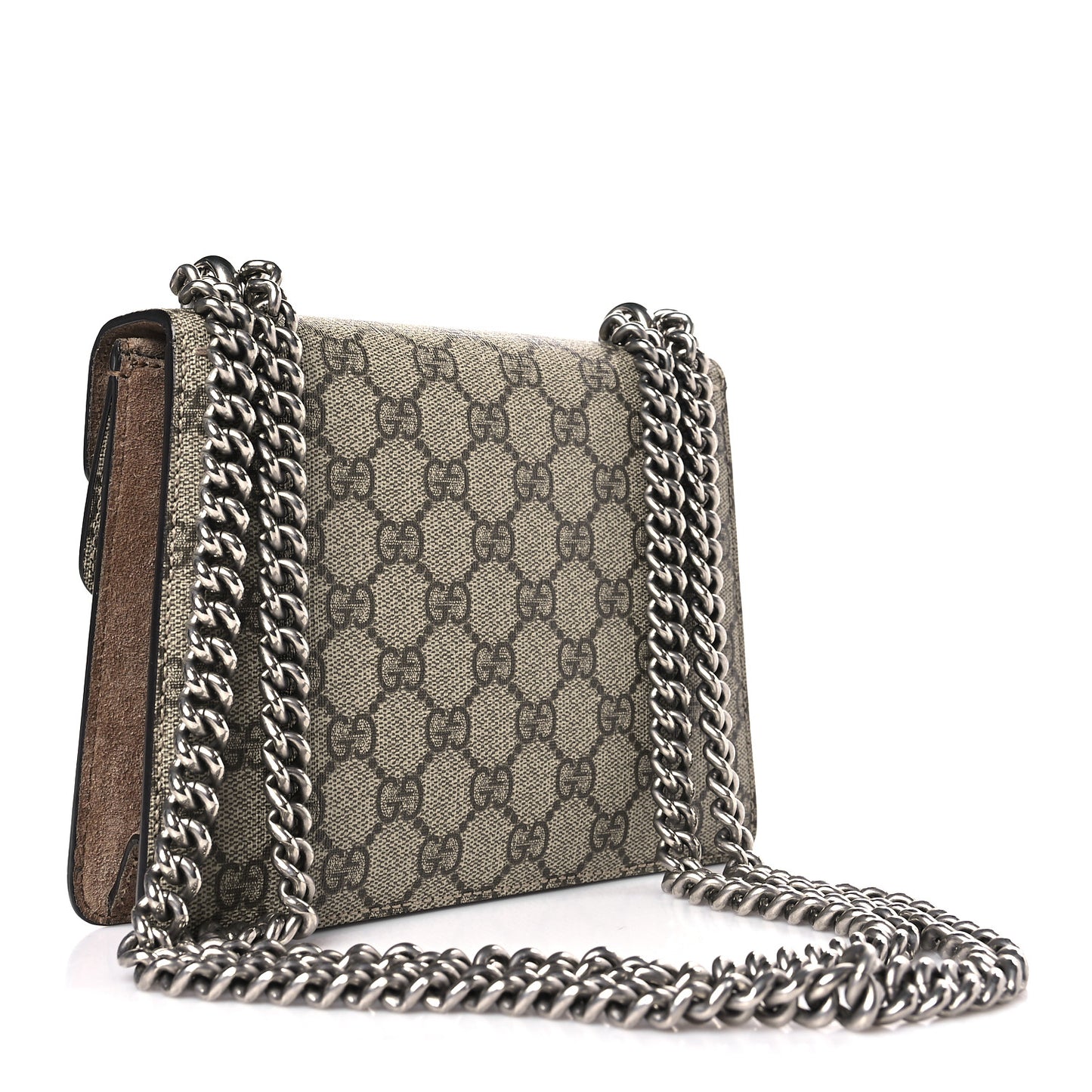 GG Supreme Monogram Mini Dionysus Shoulder Bag Taupe