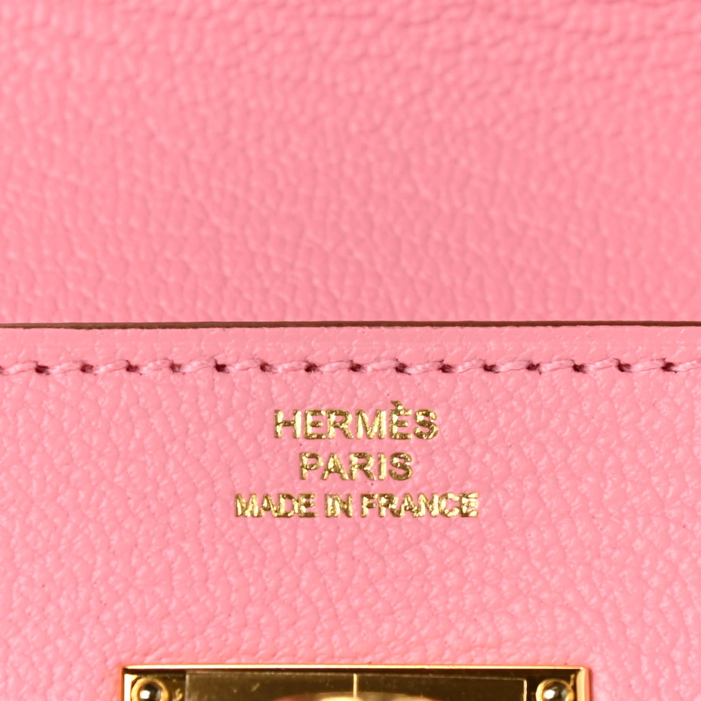 Chevre Mysore Kelly Longue Wallet Rose Confetti