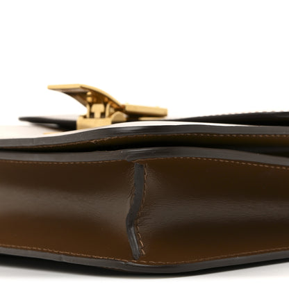 Celine Box Calfskin Teen Classic Box Flap Bag Camel 10 of 14