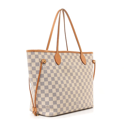 Louis Vuitton Damier Azur Neverfull MM 3 of 10