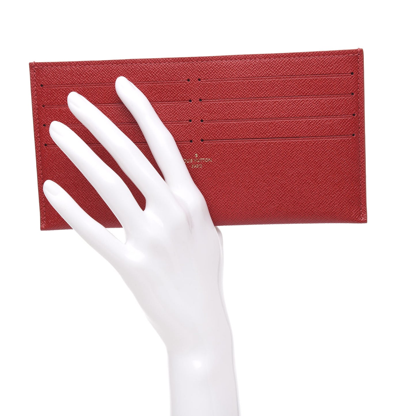 Calfskin Felicie Chain Wallet Card Holder Insert