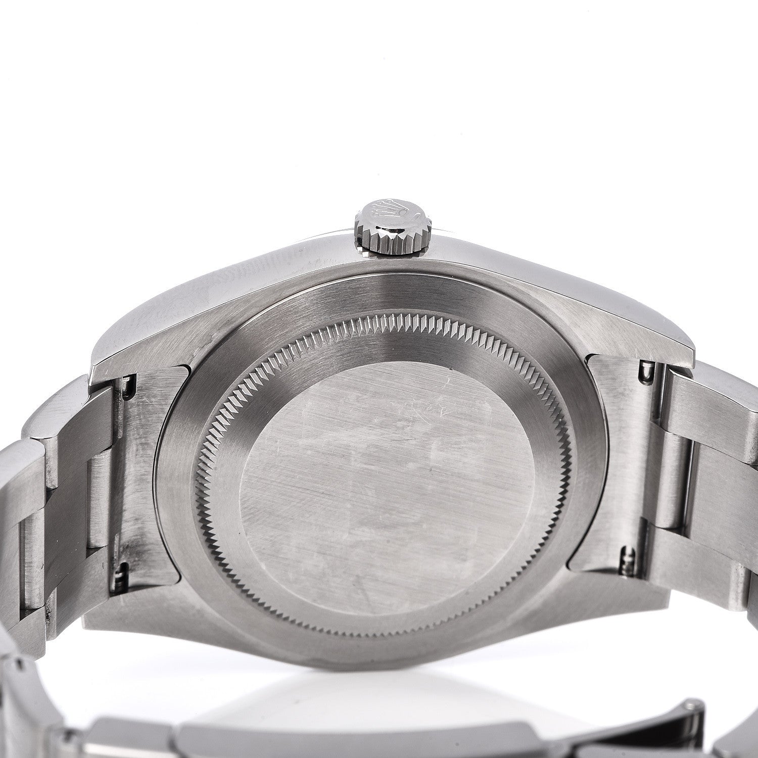 Rolex Stainless Steel 39mm Oyster Perpetual Watch Blue 114300 5 of 6