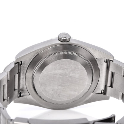 Rolex Stainless Steel 39mm Oyster Perpetual Watch Blue 114300 5 of 6