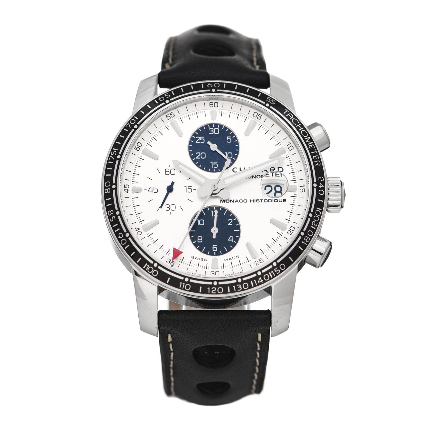 Stainless Steel Calfskin 42mm Grand Prix de Monaco Historique GMT Automatic Watch