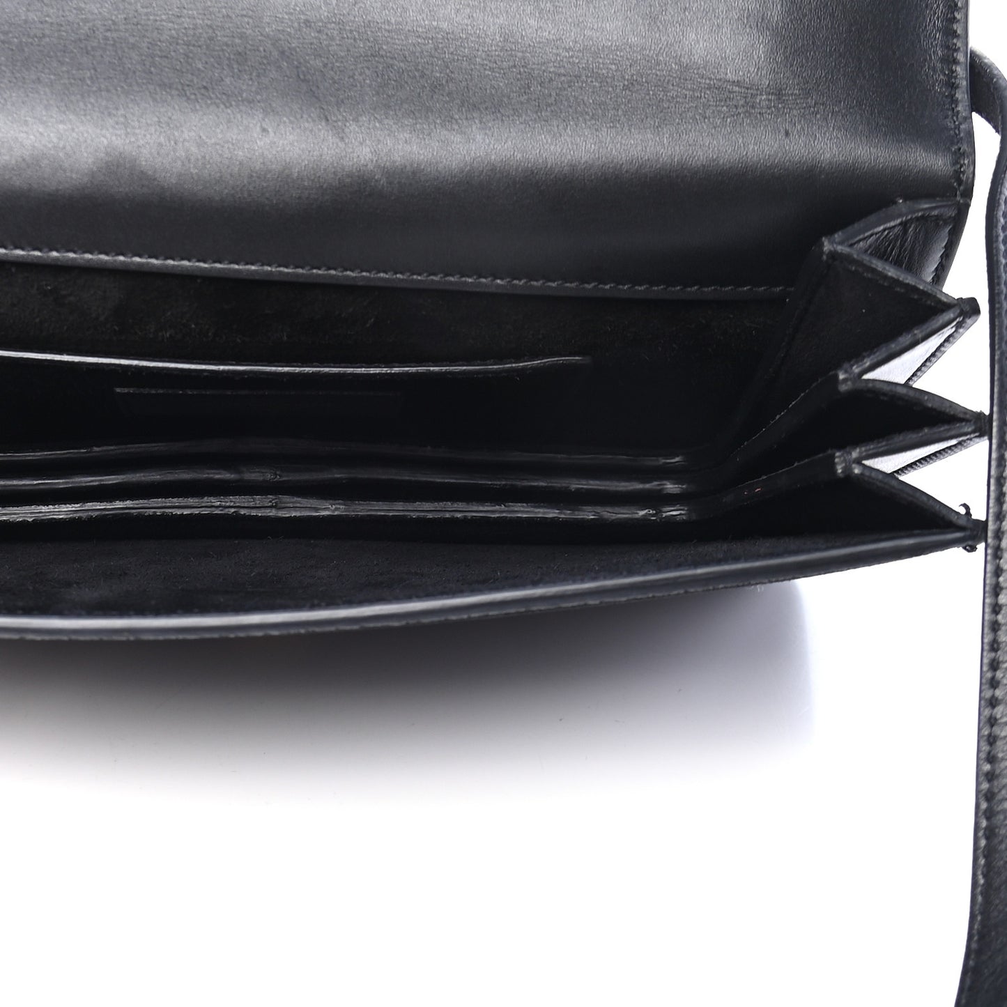 Suede Monogram Small Dylan Shoulder Bag Black