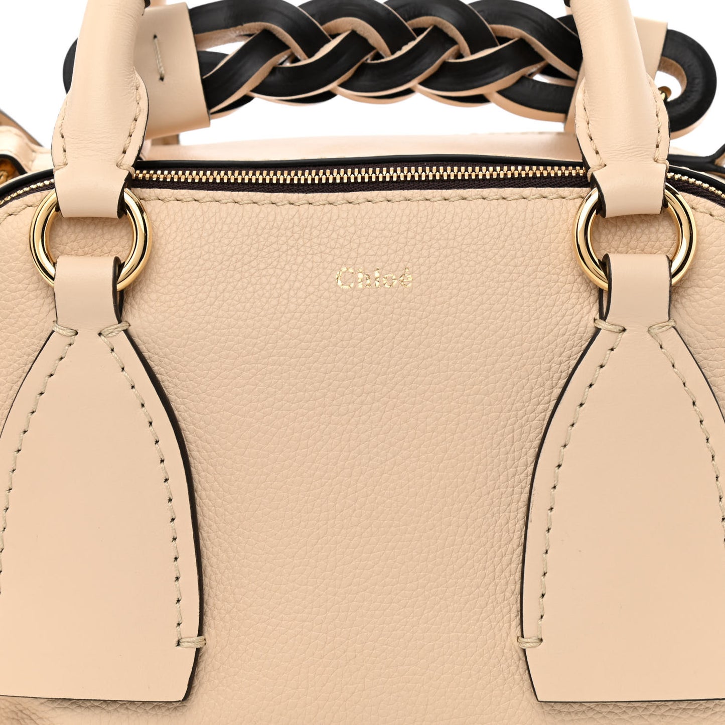 Calfskin Small Daria Sweet Beige