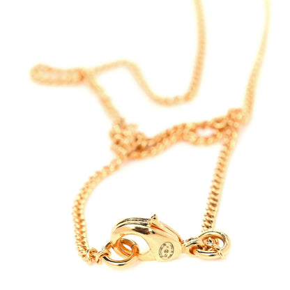 Chanel Metal CC Paris Button Necklace Gold 3 of 3